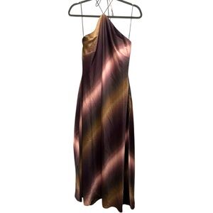 Greylin Halter Maxi Dress size Medium